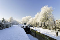 The Frozen Dallow Lane Lock von Rod Johnson