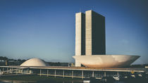 Brazil's Palace of the National Congress by Lucas  Queiroz