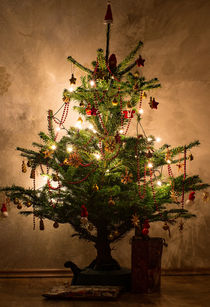 dekorativer Weihnachtsbaum von mnfotografie