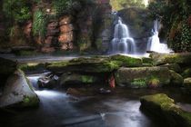 Penllergare Waterfalls by Leighton Collins