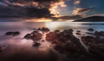 Dramatic Rotherslade Bay by Leighton Collins