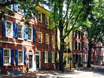 Philadelphia PA - Society Hill Street by Susan Savad