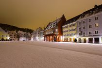 Winternacht in Freiburg von Patrick Lohmüller