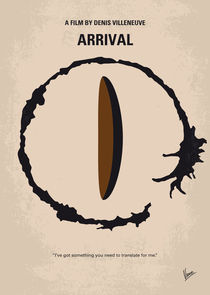 No735 My Arrival minimal movie poster von chungkong