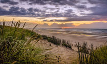 Sonnenuntergang an der belgischen Küste by Philip Kessler