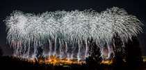 Feuerwerk in Carcassonne by Philip Kessler