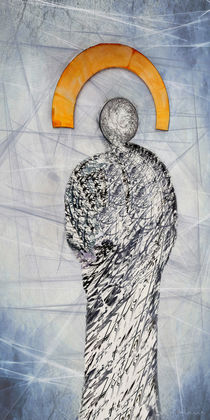 Lichtgestalt - Engel abstrakt von Chris Berger