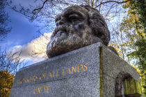 Karl Marx Memorial Statue  by David Pyatt