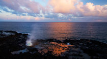 Sunset BlowHole by Sylvia Seibl
