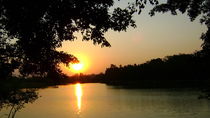 Sunset on the lake von José  Magri Júnior