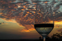 Sunset and white wine von stephiii