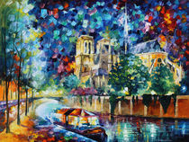 River of Paris by Adriano Cuencas Art