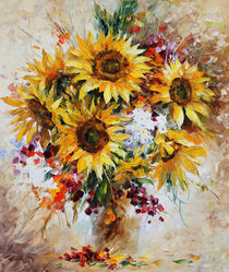 Sunflowers of Jerusalem by Adriano Cuencas Art