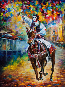 Masked Horseman by Adriano Cuencas Art