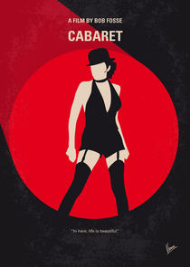 No742 My Cabaret minimal movie poster von chungkong
