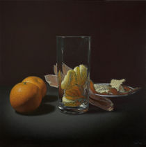 Still Life With Tangerines by Miroslav Ivanov