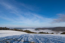 Winterlicher Ausblick über dem Nebel by Ronald Nickel