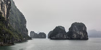 Halong Bay islands by anando arnold