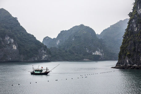 Vietnamese-fisherboat