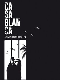 Casablanca classic movie inspired von Goldenplanet Prints