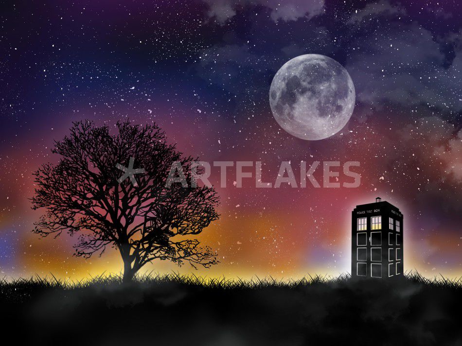 Doctor Who Tardis Pop Art // Tardis Art Print // Doctor Who -  Denmark