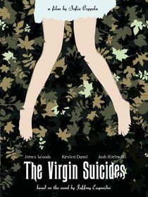 The virgin suicides movie inspired art print by Goldenplanet Prints