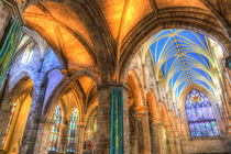 St Giles Cathedral Edinburgh Scotland by David Pyatt
