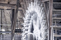 Ice age - Iced mills wheel by Chris Berger