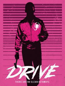 Drive movie inspired art print by Goldenplanet Prints