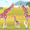 Giraffen-familie
