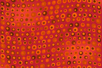 Red Orange and Brown Dots Texture von maxal-tamor