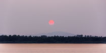 sunset  at  Mawlamyine river by anando arnold
