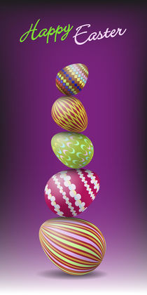 Pile of Easter eggs von maxal-tamor