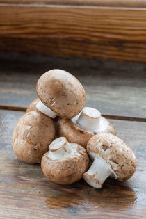 Brown Champignons Mushrooms by maxal-tamor