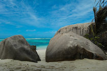 Stones at Anse Source d'Argent - Seychelles island von stephiii