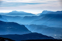 Blue mountains in South Tyrol / Blaue Berge in Südtirol von Zippo Zimmermann