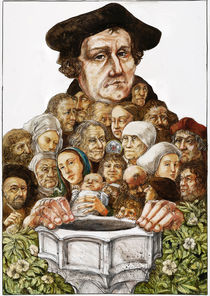 Martin Luther by Rainer Ehrt