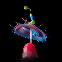Wassertropfen - Farben Hut von Stephan Geist