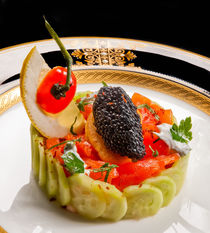 Caviar and Salmon Salad by maxal-tamor