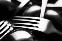 Mixed silver forks by maxal-tamor