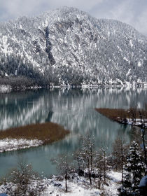 Bergsee im Winter von Karlheinz Milde