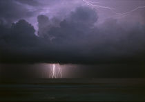 Lightning Storm at Sea von David Halperin