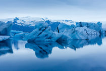 Gletscherlagune Jökulsárlón auf Island by Florian Westermann