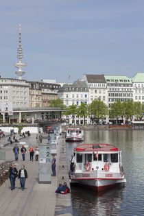 Blick vom Jungfernstieg zum  neuen Jungfernstieg , Hamburg by Torsten Krüger