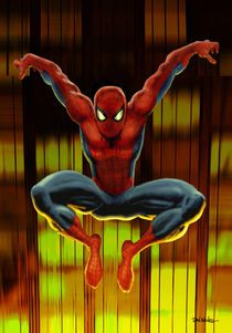 Spider-Man Drops By von Daniel Avenell