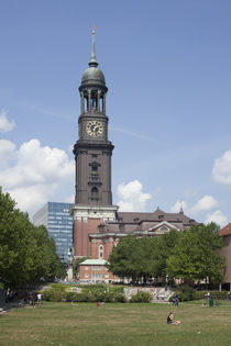 Hamburger Michel, St.-Michaeliskirche, Hamburg, Deutschland, Europa von Torsten Krüger