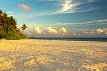 Strandsehnsucht Malediven II von Sylvia Seibl