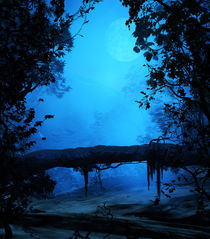 Bosque Azul by Adriano Cuencas Art