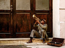 the trumpet player by Jens Schneider