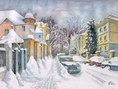 Fechnerstrasse-winter